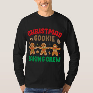 T-shirt Cookie Baking Crew Funny Cute Correspondant Famill