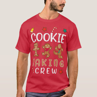 T-shirt Cookie Baking Crew Funny Xmas Gingerbread Cookies