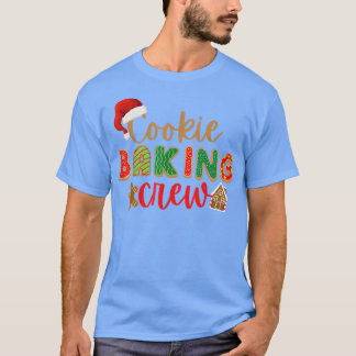 T-shirt Cookie Baking Crew Gingerbread Christmas Costume p