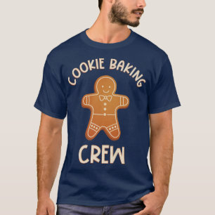 T-shirt Cookie Baking Crew Gingerbread Homme Correspondanc