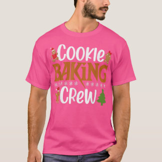T-shirt Cookie Baking Crew Pajama Funny Xmas Famille Match
