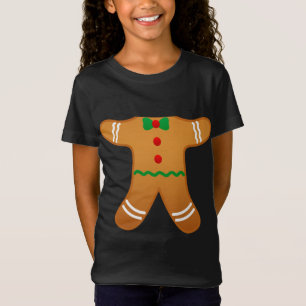 T-Shirt Cookie Baking Holiday Gingerbread Homme costume