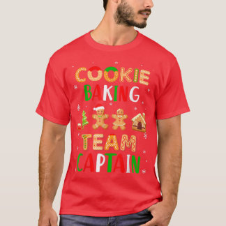 T-shirt Cookie Baking Team Captain Gingerbread Christmas 1