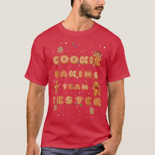 T-shirt Cookie Baking Team Tester Christmas T Cadeau