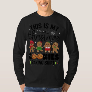 T-shirt Cookie Crew Gingerbread This Is My Christmas Cooki