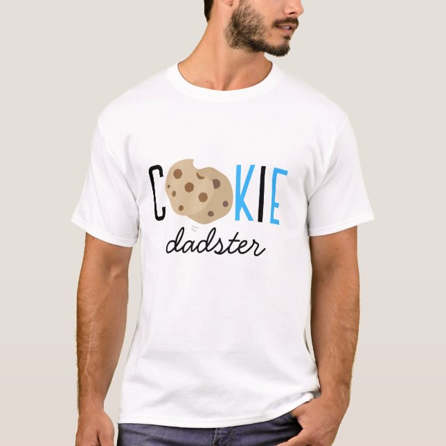 T-shirt Cookie Dadster Chemise Lait et Cookies (Devant)