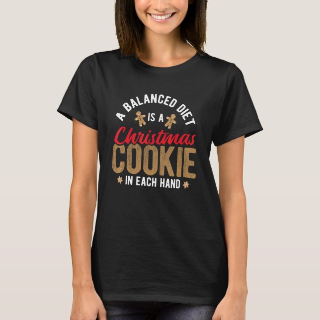 T-shirt Cookie de Christmas (Devant)