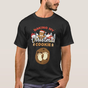 T-shirt Cookie de grossesse Nouvelle maman Grossesse Annou