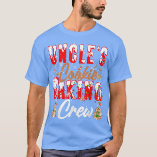 T-shirt Cookie de l'oncle Cuisinier de Noël Père Noël Bake
