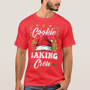 T-shirt Cookie de Noël Pajama d'équipage, pain d'épice C