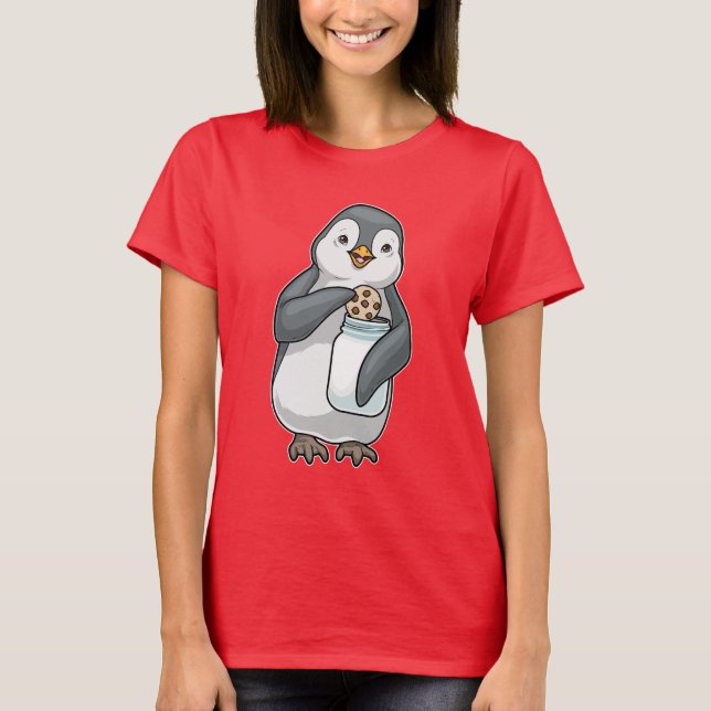 T-shirt Cookie de pingouin (Devant)