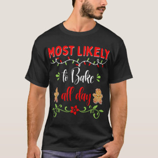 T-shirt Cookie de pyjama correspondant à la famille le plu