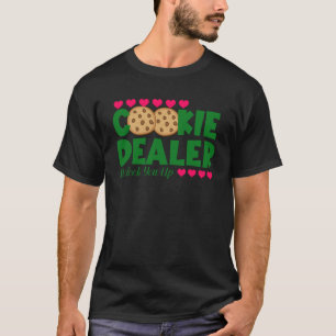 T-shirt Cookie Dealer Je Vous Accroche Fier Maman D'Un Cui