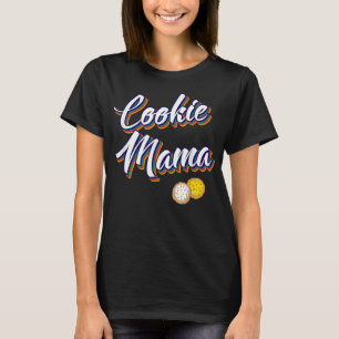 T-shirt Cookie Mama maman Retro Sucre Cookies Concessionna