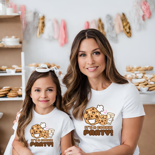 T-Shirt Cookie Maman Chemise | Cookie Party | Fête des mèr (Créateur téléchargé)