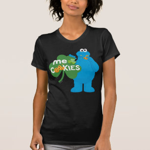 T-shirt Cookie Monster   Amour shamrock