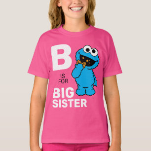 T-shirt Cookie Monster   B comme Grande Sœur