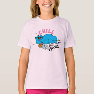 T-shirt Cookie Monster Bon appétit Chill