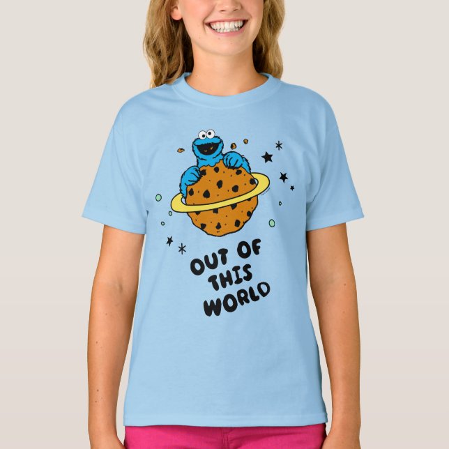 T-shirt Cookie Monster | Hors de ce monde (Devant)