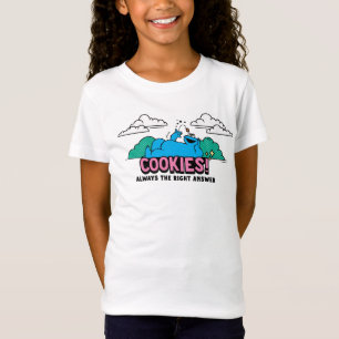 T-Shirt Cookie Monster   Les cookies sont toujours la bonn