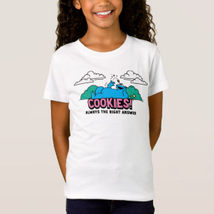 T-Shirt Cookie Monster   Les cookies sont toujours la bonn