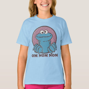 T-shirt Cookie Monster Om Nom Nom