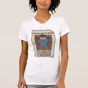 T-shirt Cookie Monster   Poster Recherché