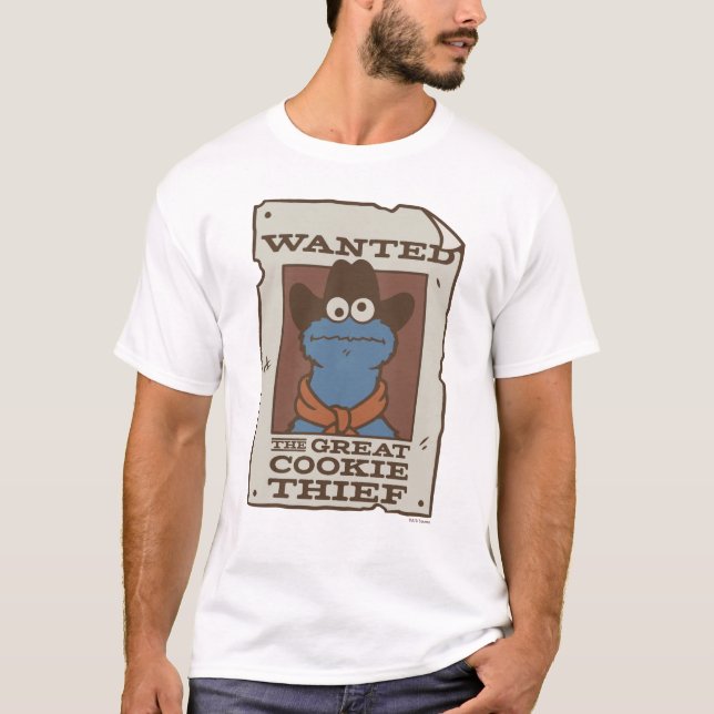 T-shirt Cookie Monster | Poster Recherché (Devant)