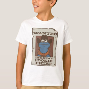 T-shirt Cookie Monster Poster Recherché