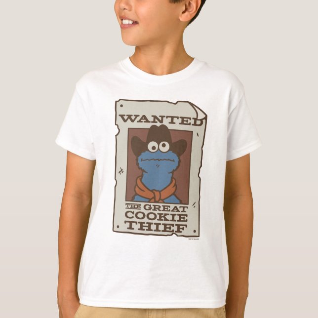 T-shirt Cookie Monster | Poster Recherché (Devant)