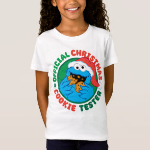 T-Shirt Cookie Monster   Tester officiel de biscuits de No