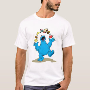 T-shirt Cookie Monster Vintage Jonglant