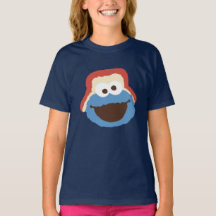T-shirt Cookie Monster Woodland Face