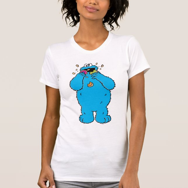 T-shirt Cookie MonsterDonut Destroyer 2 (Devant)