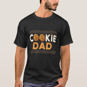 T-shirt Cookie Papa Chocolate Chip Cookie Funny Cadeau