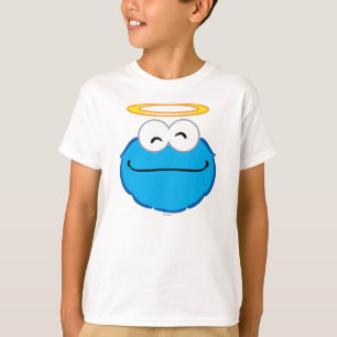 T-shirt Cookie Souriant visage avec Halo