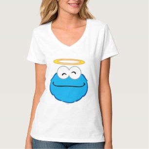 T-shirt Cookie Souriant visage avec Halo