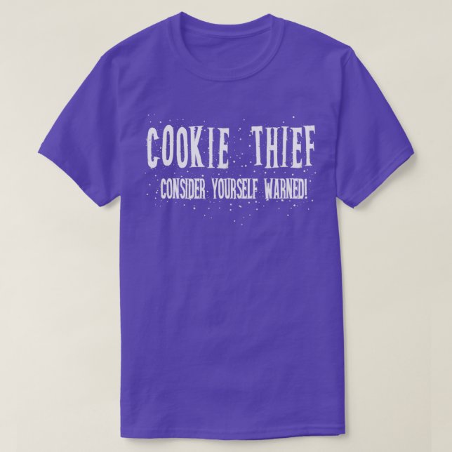 T-shirt Cookie Thief (Design devant)