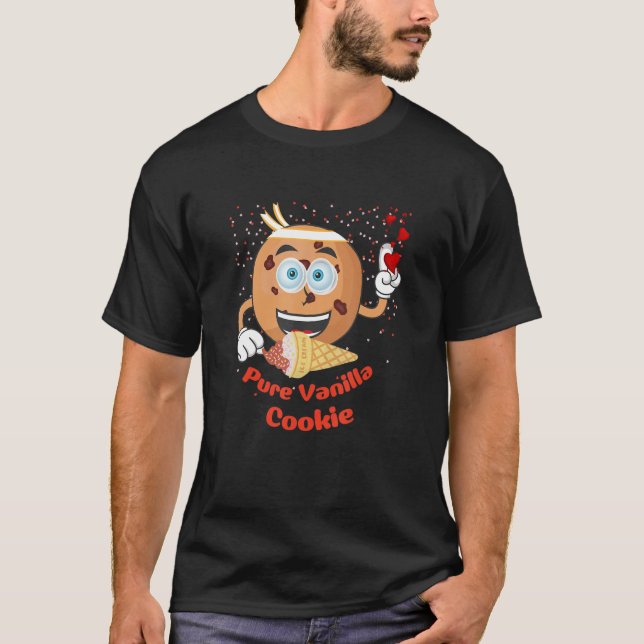 T-shirt Cookie Vanille Pure (Devant)