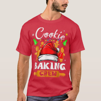 T-shirt CookieBakingCrew Christmas Santa FamilyGingerbread