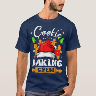 T-shirt CookieBakingCrew Christmas Santa FamilyGingerbread