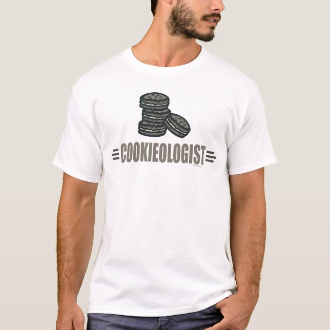 T-shirt Cookies amusants (Devant)
