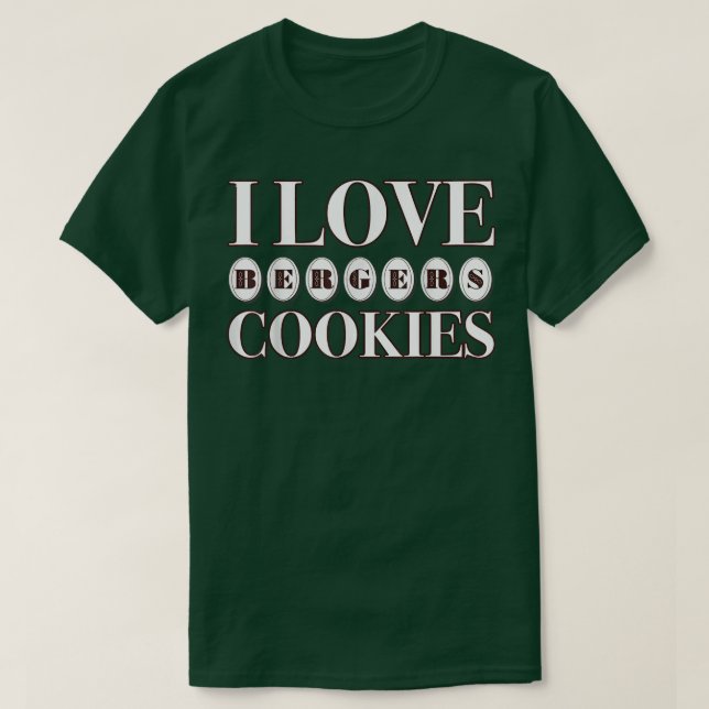 T-shirt Cookies Berger Chemise Baltimore Maryland Cookie (Design devant)