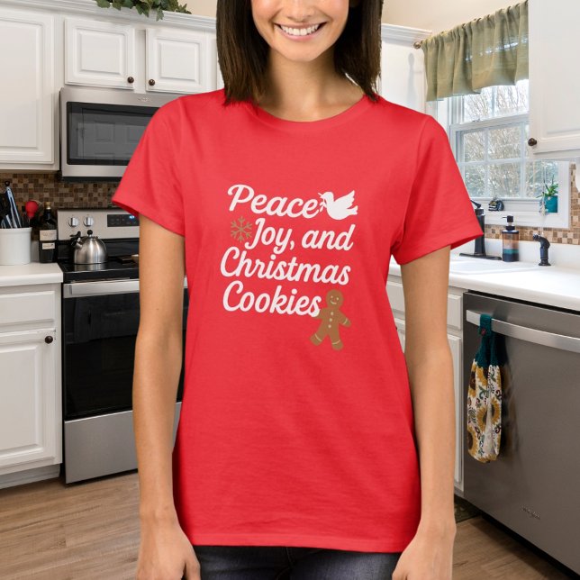 T-shirt Cookies de joie de Noël (Créateur téléchargé)