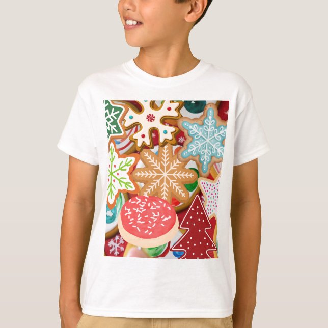 T-shirt Cookies de Noël (Devant)