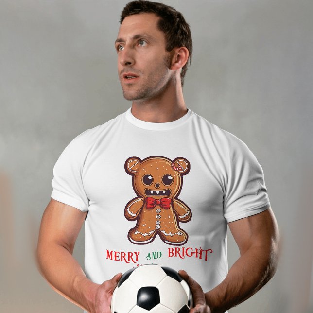 T-shirt Cookies de Noël joyeux et lumineux (Créateur téléchargé)