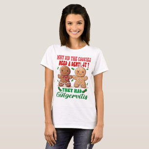 T-shirt Cookies de Noël mignons Besoin d'une chemise denti