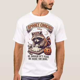 T-shirt Cookies Effrayants Halloween Vintage Raconnerie Bo
