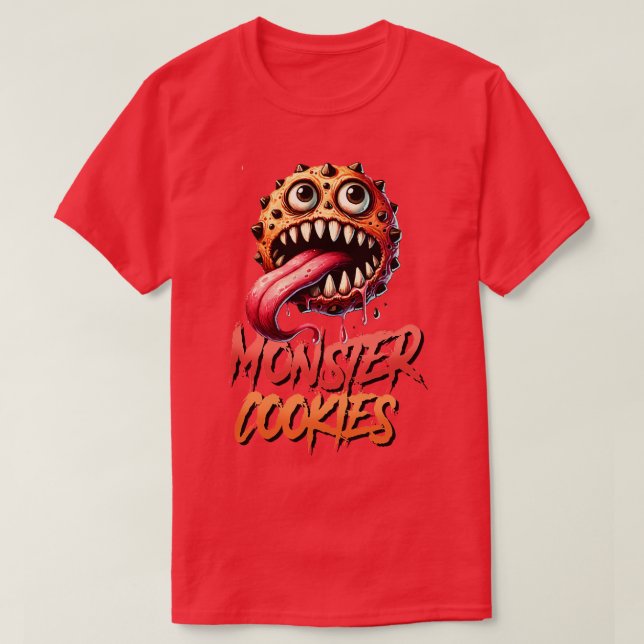 T-shirt Cookies Monster (Design devant)