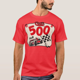T-shirt Cooks 500 Ale Beer Retro Defunct Breweriana